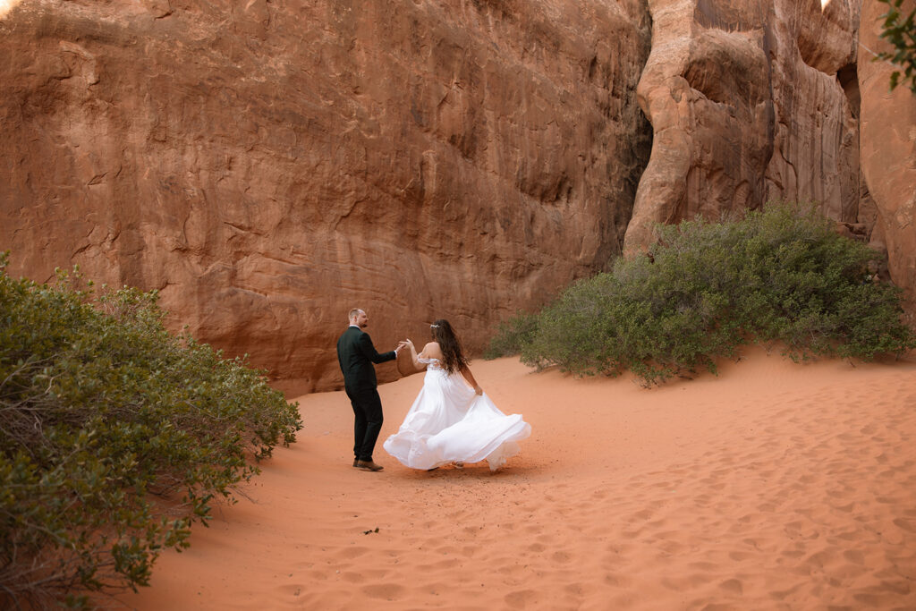 Romantic and Adventurous Elopement