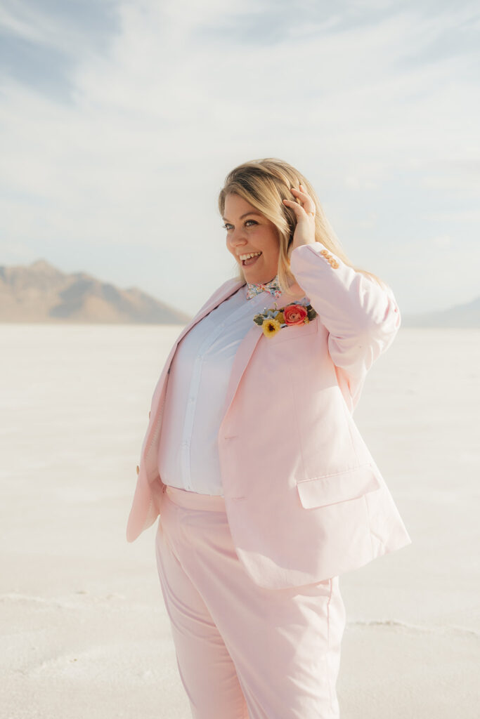 elopement at bonneville salt flats