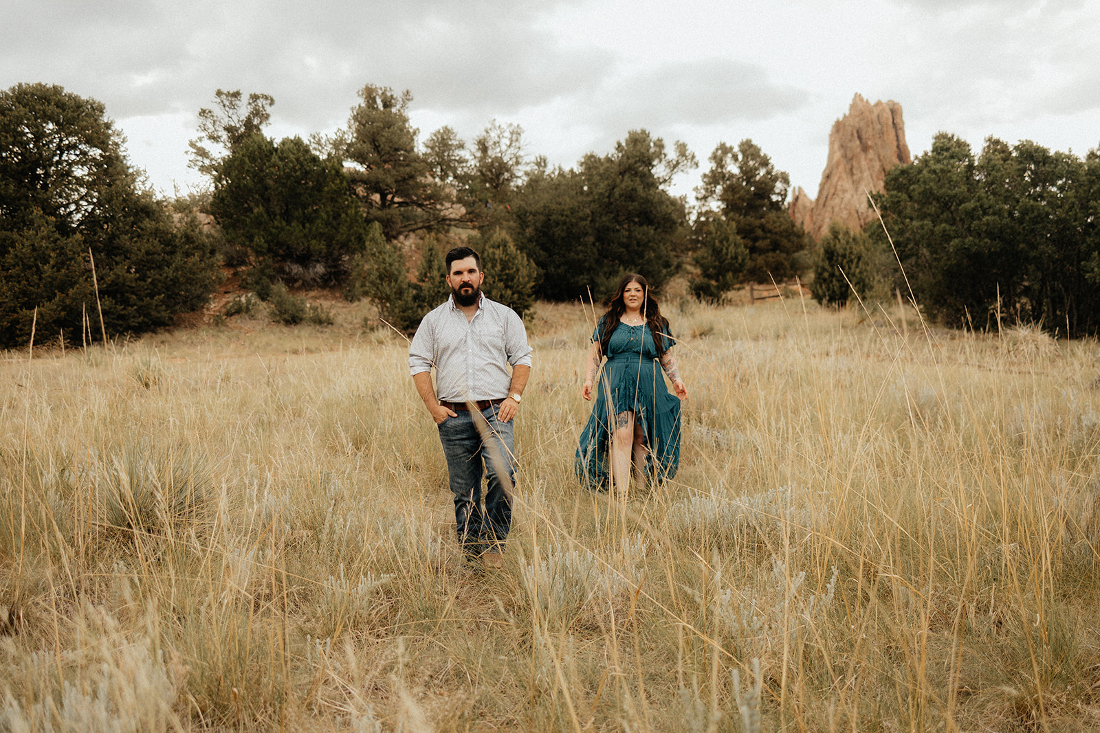 couple during their candid engagement photos