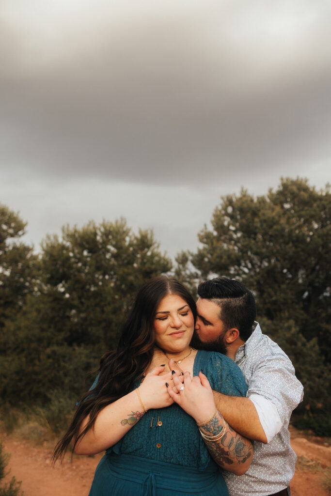 Adventurous & Candid Engagement Photos at Garden of the Gods, CO