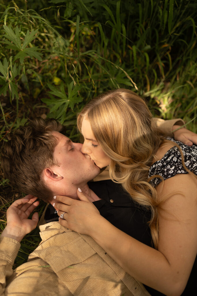 Romantic Engagement Session at Big Cottonwood Canyon