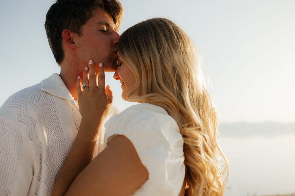 Romantic Engagement Session at Big Cottonwood Canyon