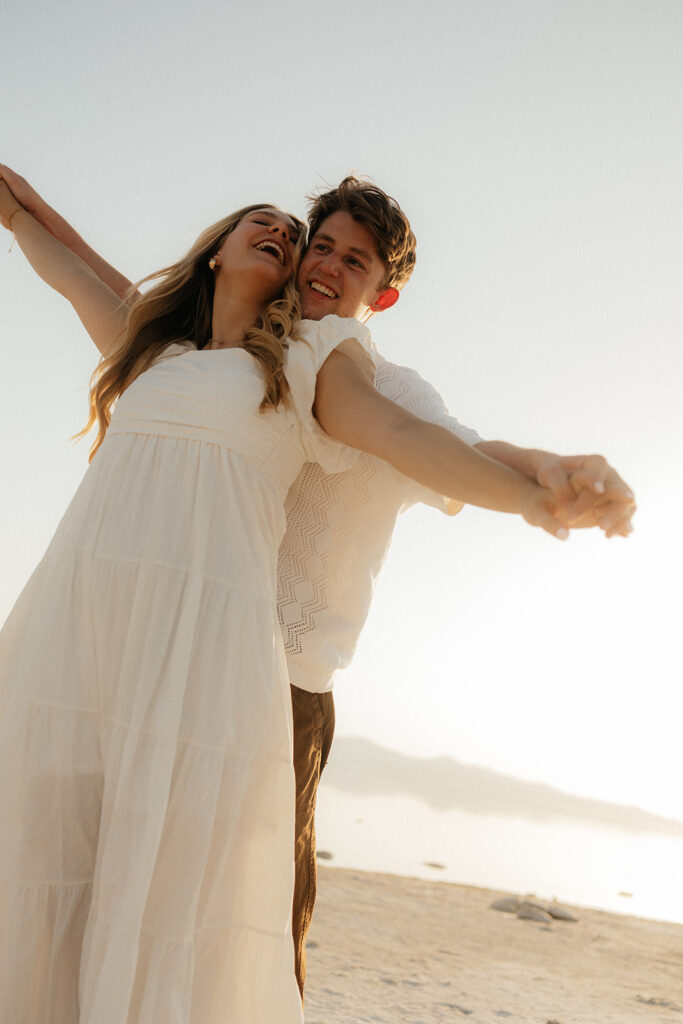 Romantic Engagement Session at Big Cottonwood Canyon