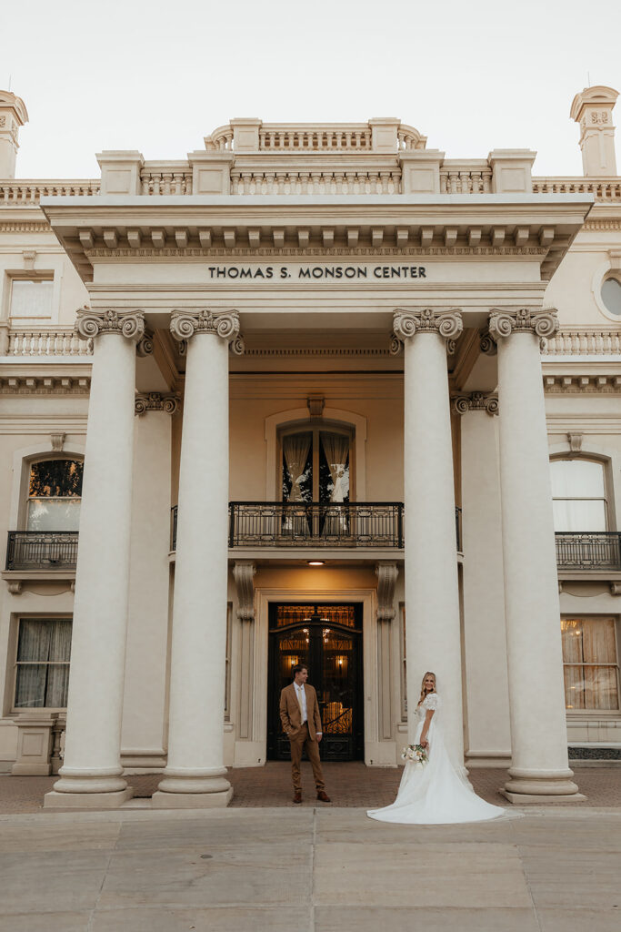 golden hour bridal session