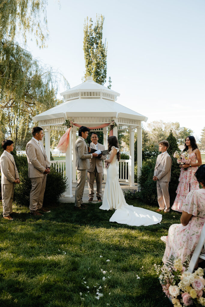 Aubrey & Jakob’s Dreamy Grantsville Wedding at The White House Gathering Place