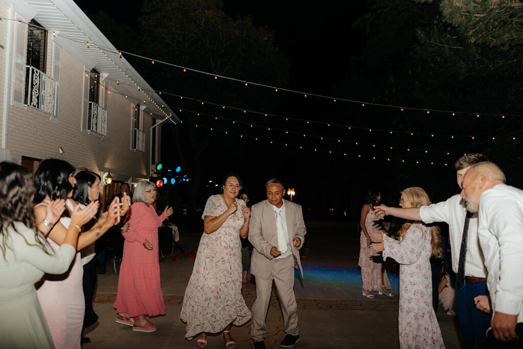 fun reception party in utah