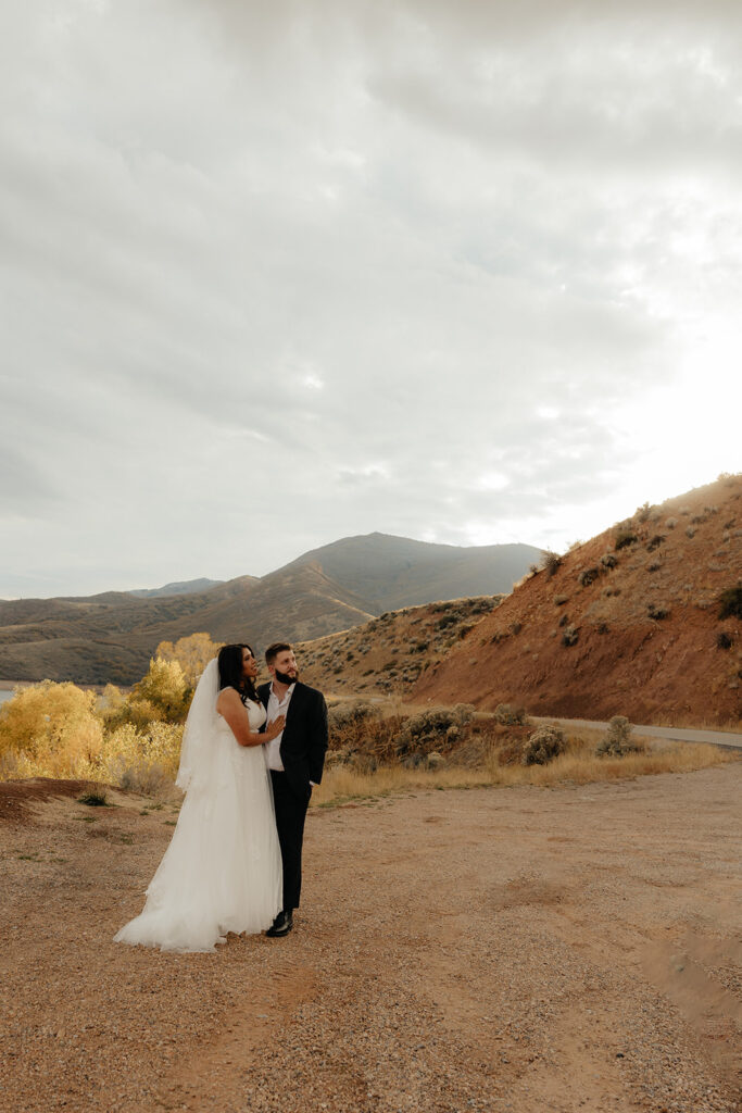 couple at their golden hour photos