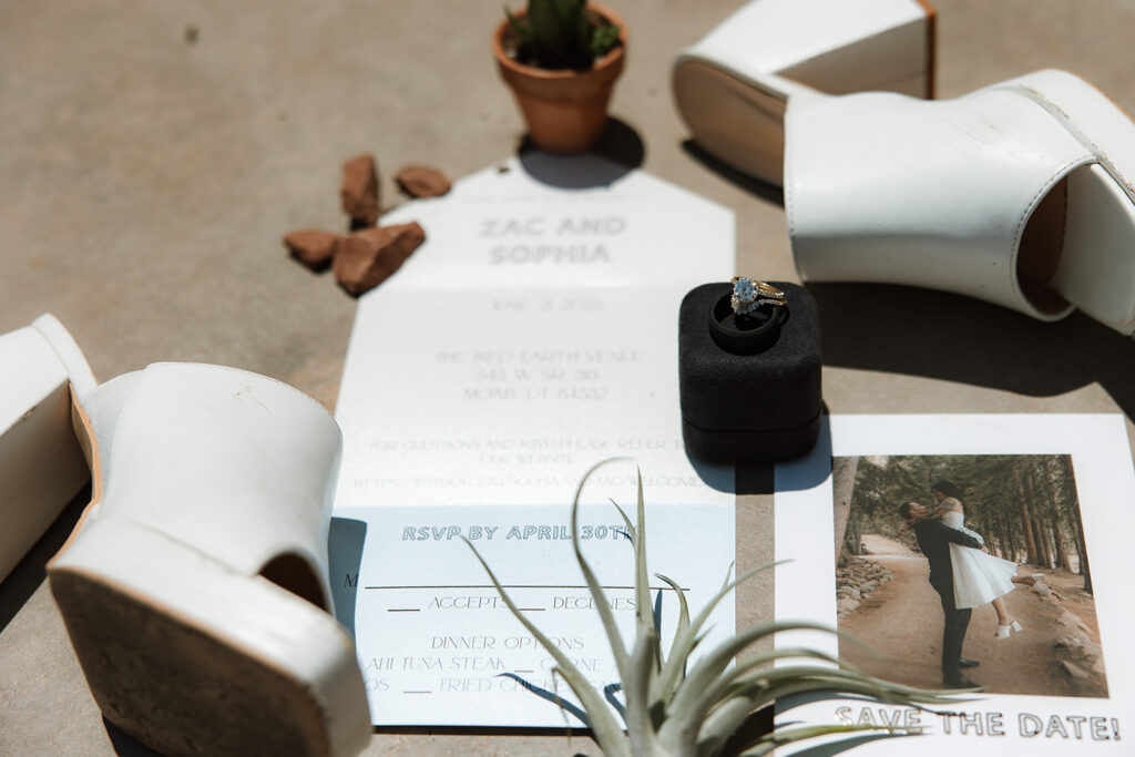 Romantic Utah Desert Wedding at The Red Earth Venue: Zac & Sophia’s Day