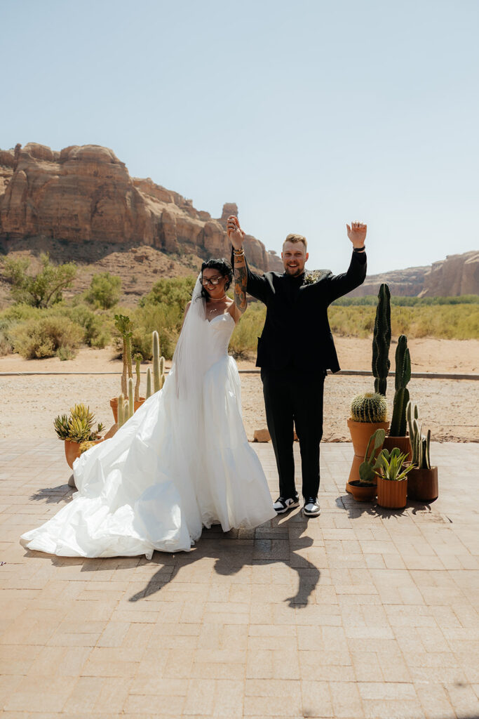 Romantic Utah Desert Wedding at The Red Earth Venue: Zac & Sophia’s Day