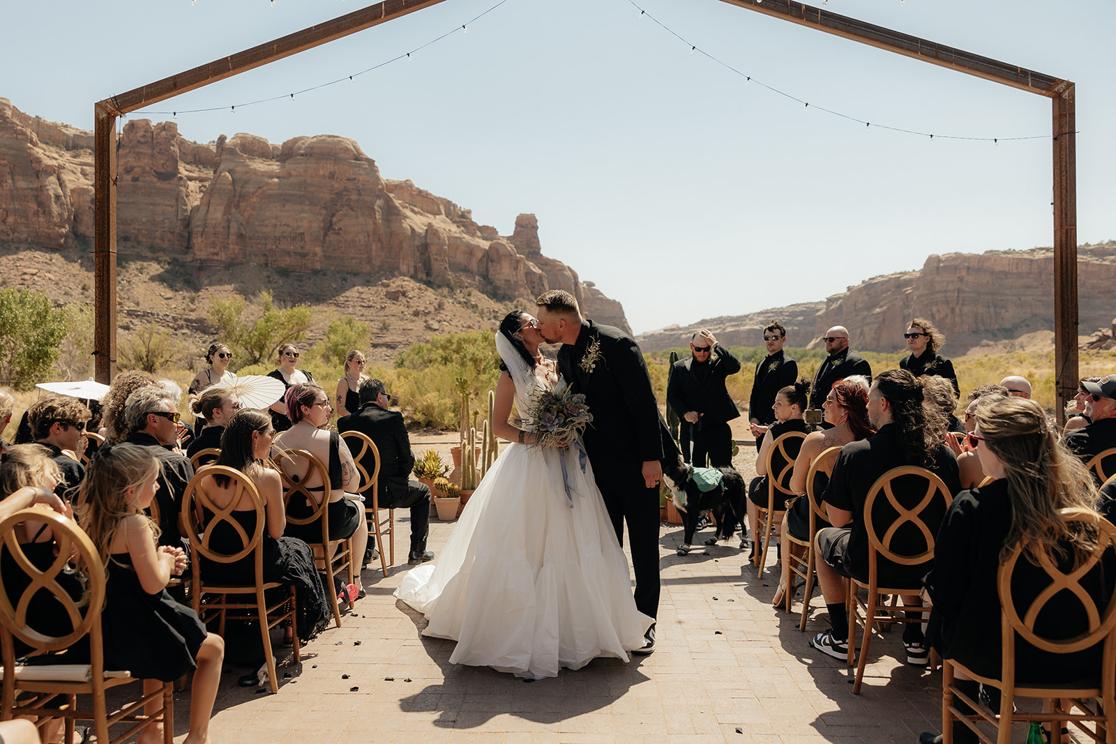 Romantic Utah Desert Wedding at The Red Earth Venue: Zac & Sophia’s Day