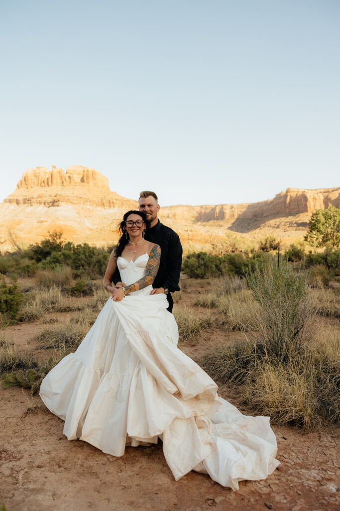 Romantic Utah Desert Wedding at The Red Earth Venue: Zac & Sophia’s Day