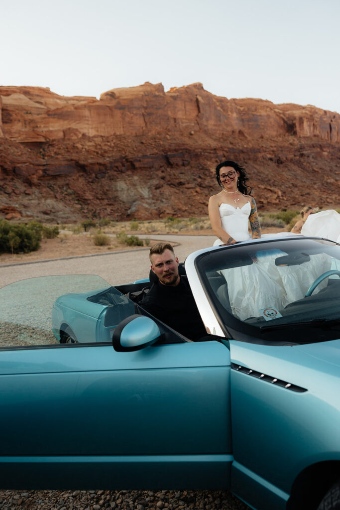 cute picture of the newlyweds