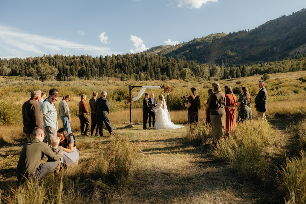cute couple at their dream ceremony