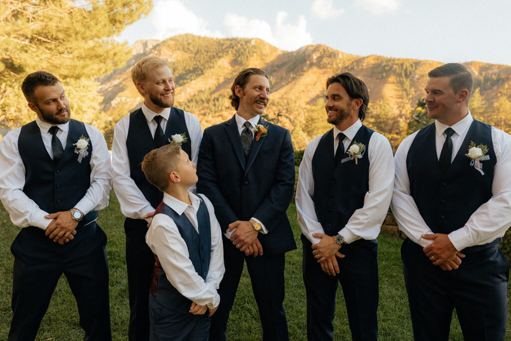 Chic & Luxurious La Caille Wedding in Utah, Rachel & Justin’s Intimate Chateau Celebration
