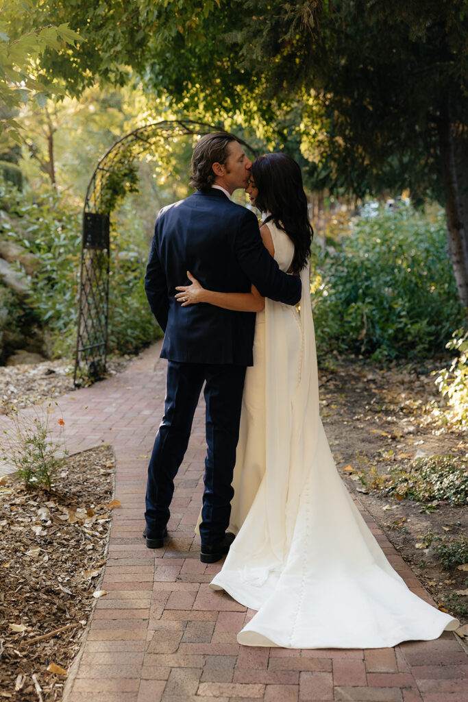 Chic & Luxurious La Caille Wedding in Utah, Rachel & Justin’s Intimate Chateau Celebration