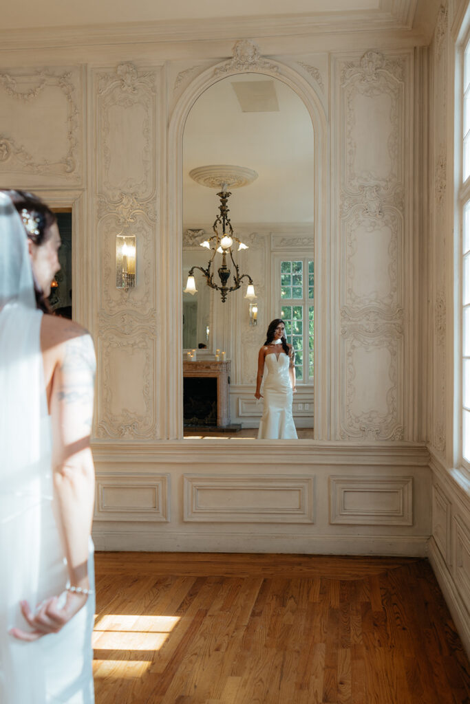 Chic & Luxurious La Caille Wedding in Utah, Rachel & Justin’s Intimate Chateau Celebration