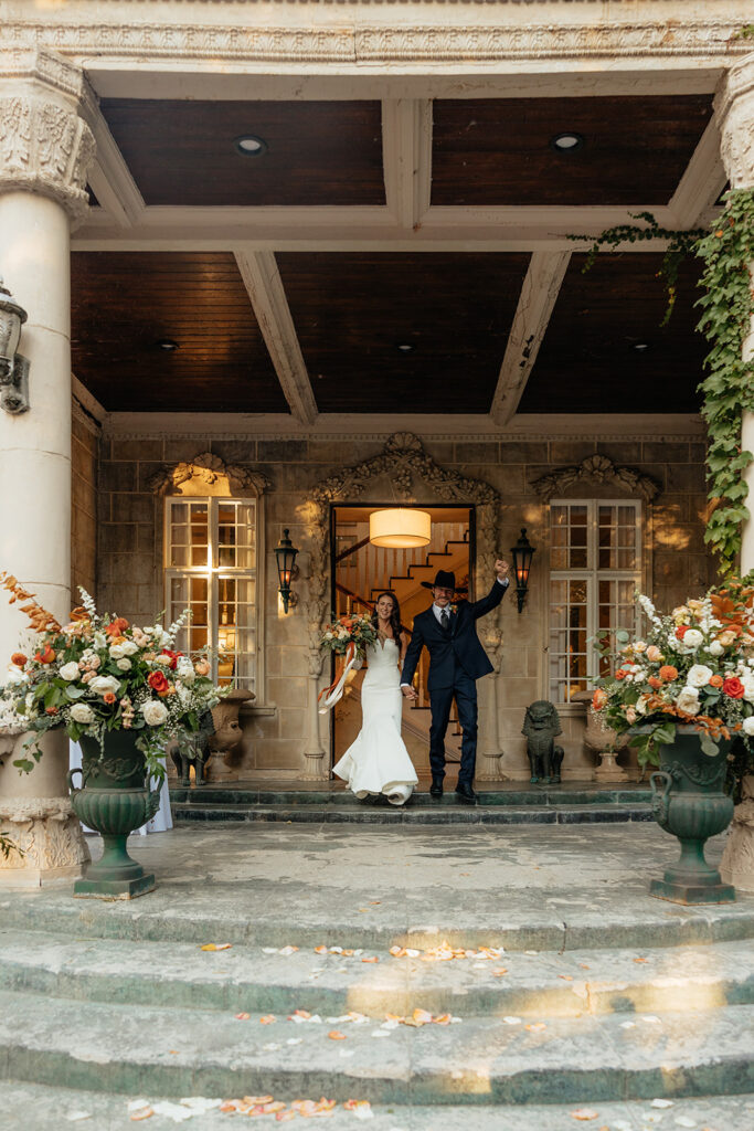 Chic & Luxurious La Caille Wedding in Utah, Rachel & Justin’s Intimate Chateau Celebration