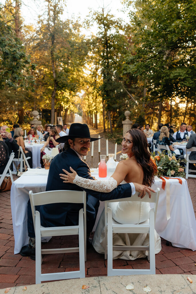 Chic & Luxurious La Caille Wedding in Utah, Rachel & Justin’s Intimate Chateau Celebration