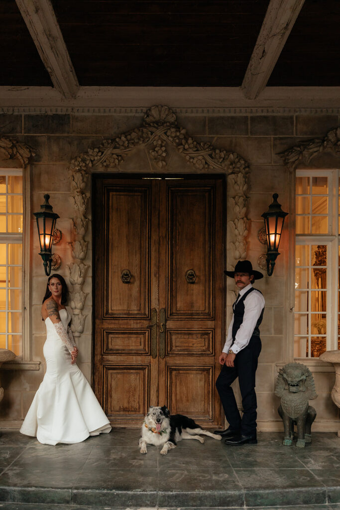 Chic & Luxurious La Caille Wedding in Utah, Rachel & Justin’s Intimate Chateau Celebration