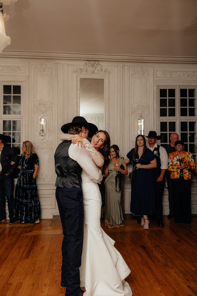 Chic & Luxurious La Caille Wedding in Utah, Rachel & Justin’s Intimate Chateau Celebration