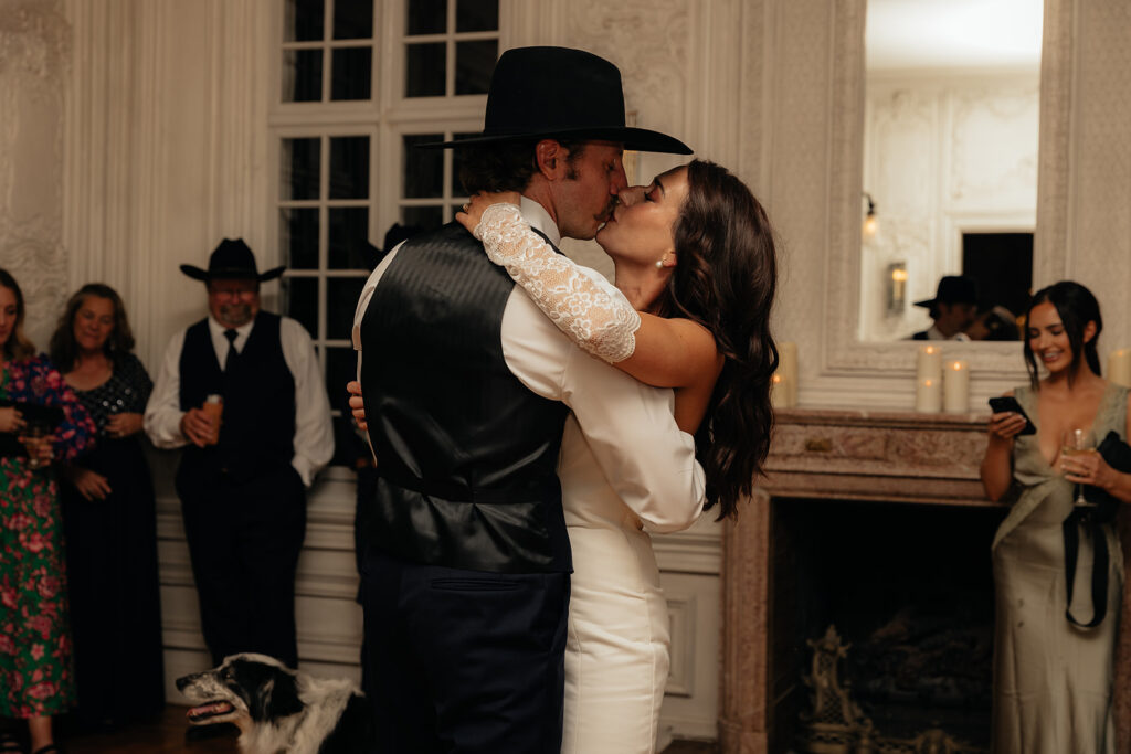 Chic & Luxurious La Caille Wedding in Utah, Rachel & Justin’s Intimate Chateau Celebration