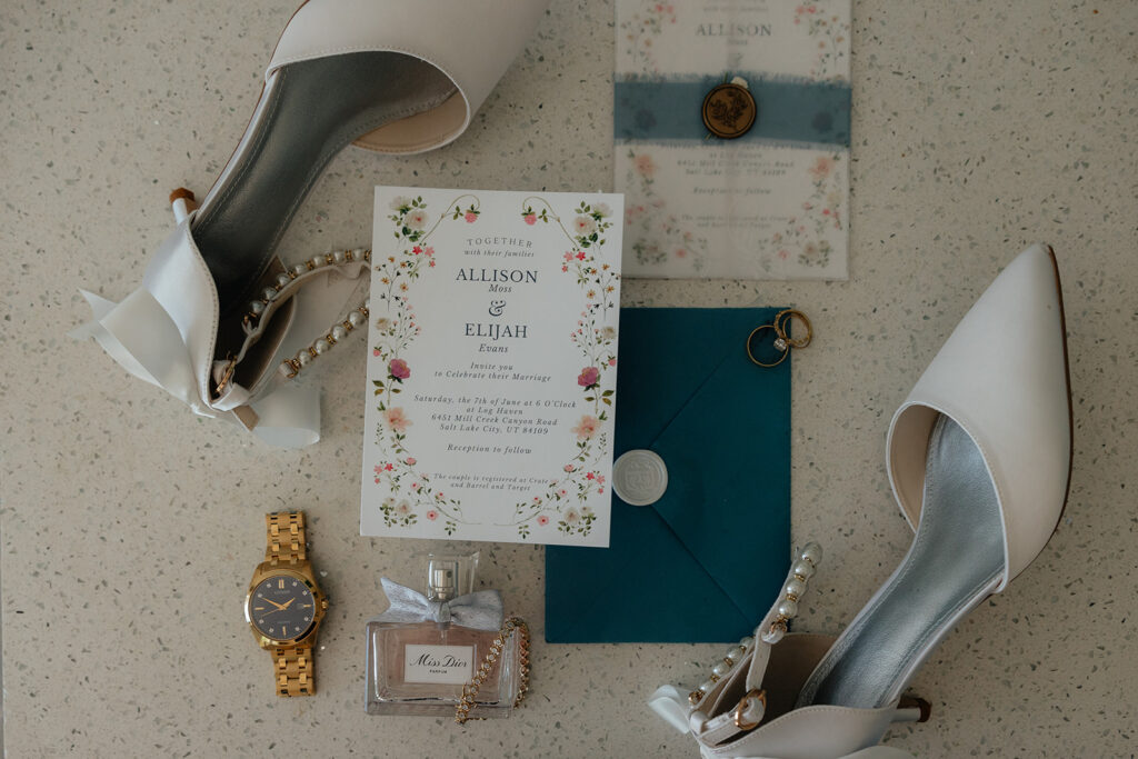 Elijah & Allison’s Classy Disney-Inspired Log Haven Wedding in the Utah Mountains