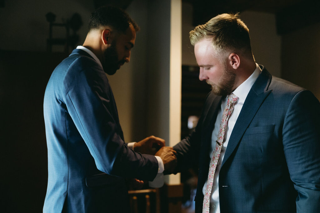 Elijah & Allison’s Classy Disney-Inspired Log Haven Wedding in the Utah Mountains