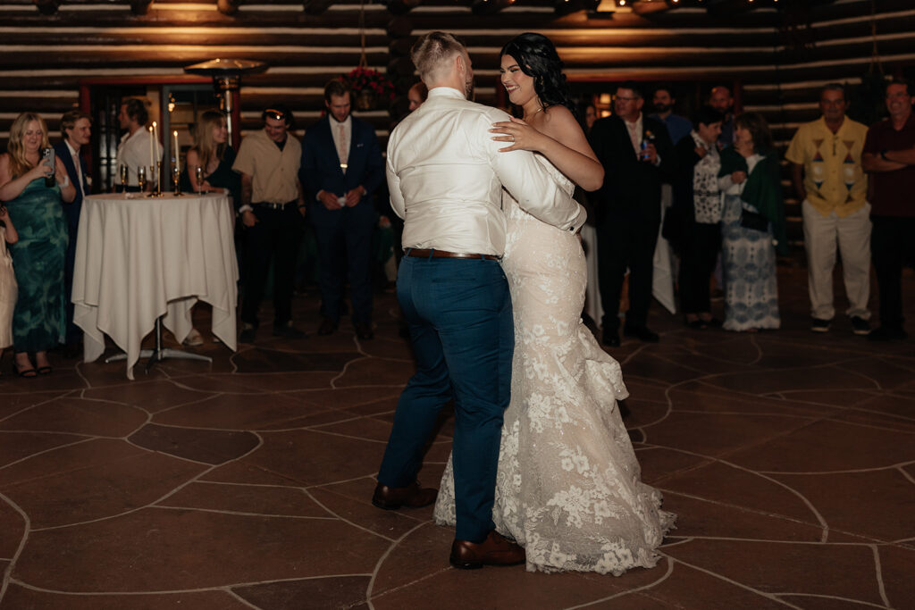 Elijah & Allison’s Classy Disney-Inspired Log Haven Wedding in the Utah Mountains