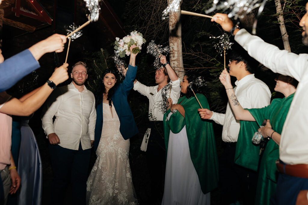 fun couples send off