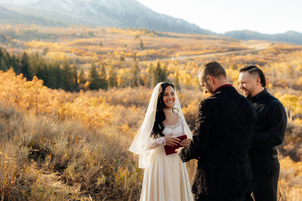 A Cinematic Snowbasin Elopement in Utah with Vintage Romance