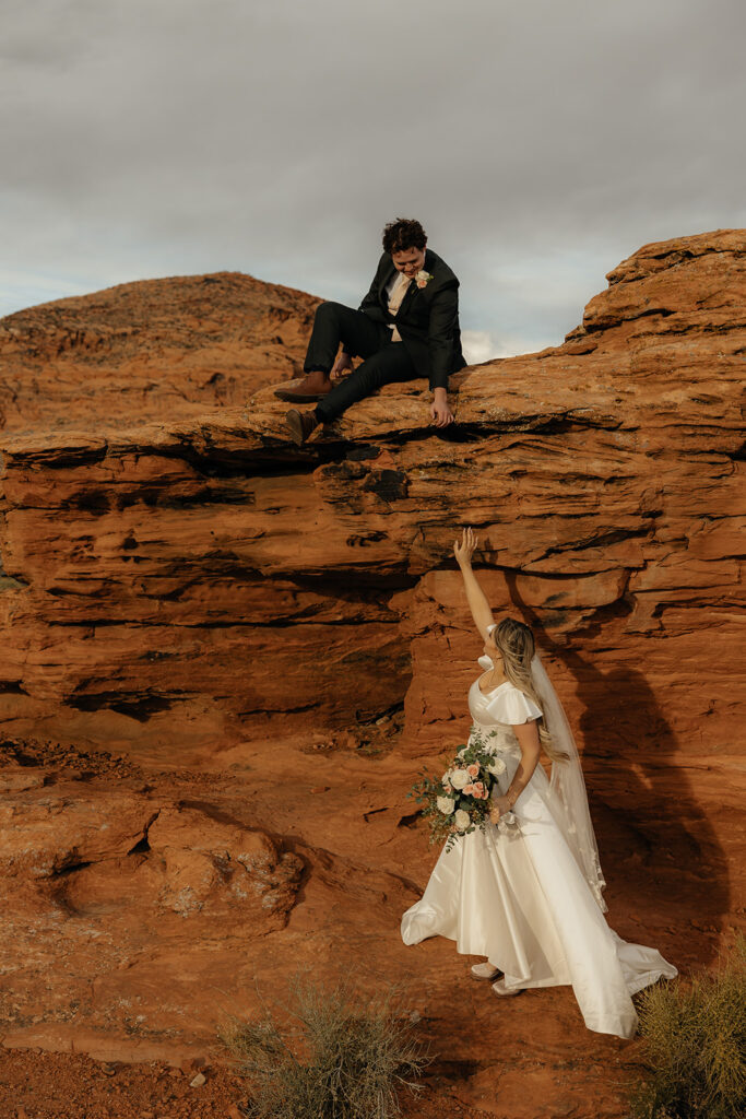 Adventurous & Chic Bridal Session in St. George, Utah | Jordan & Jerica