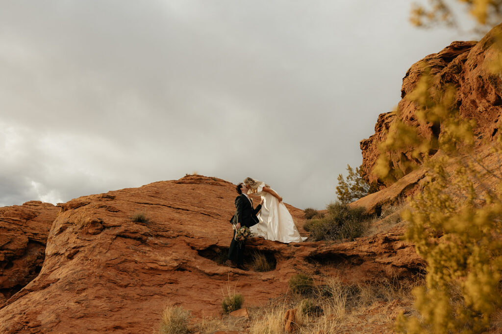 Adventurous & Chic Bridal Session in St. George, Utah | Jordan & Jerica