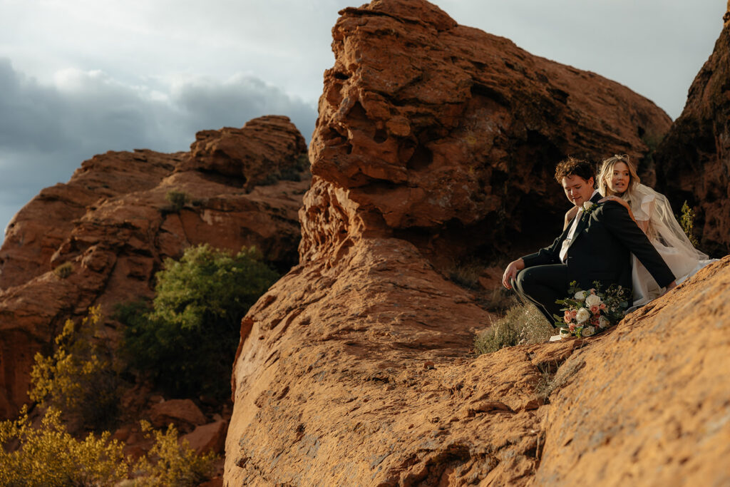 Adventurous & Chic Bridal Session in St. George, Utah | Jordan & Jerica