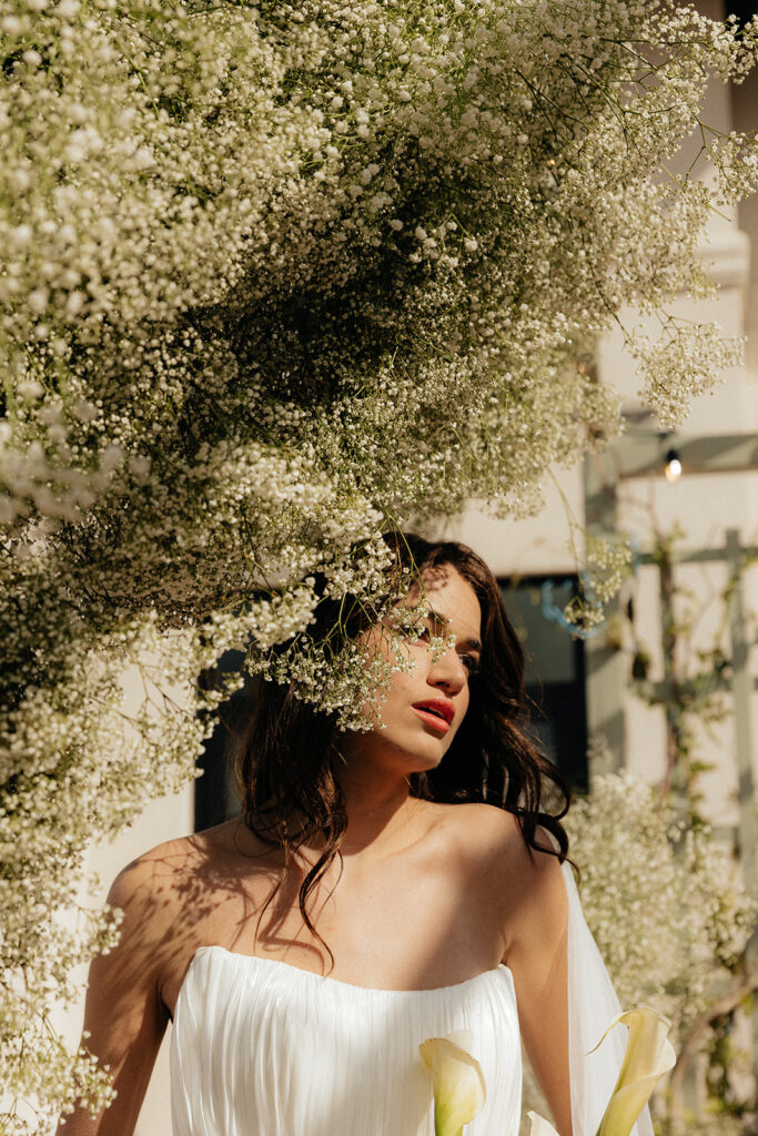 stunning picture of the bride