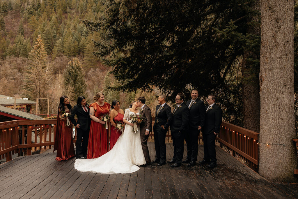 A Cozy Winter Wedding at Log Haven | An Intimate Mountain Celebration in Utah