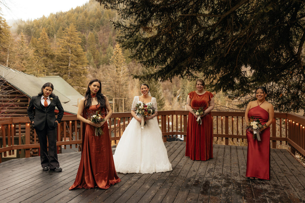 A Cozy Winter Wedding at Log Haven | An Intimate Mountain Celebration in Utah