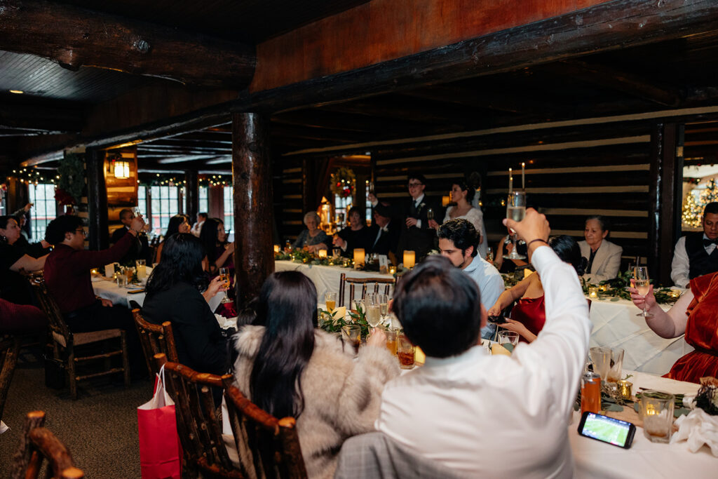 fun wedding reception party