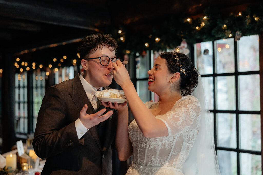 A Cozy Winter Wedding at Log Haven | An Intimate Mountain Celebration in Utah