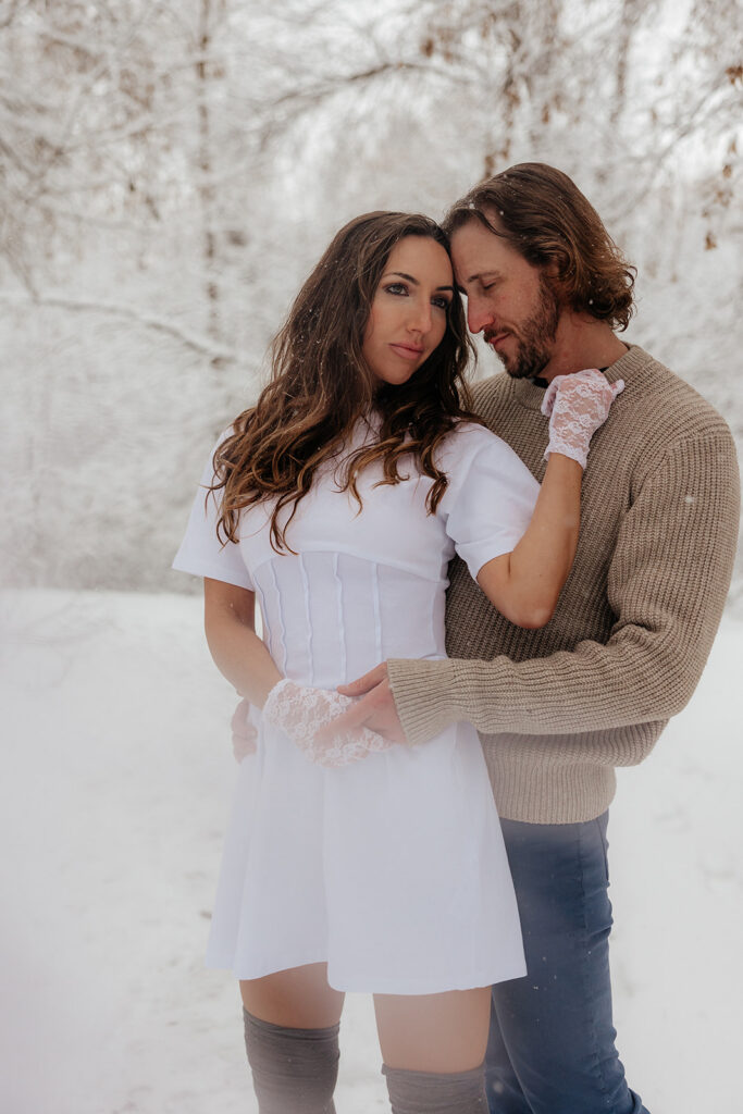 happy couple at their dream photoshoot