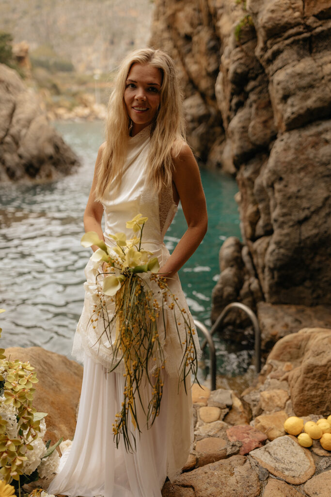 beautiful picture of the bride