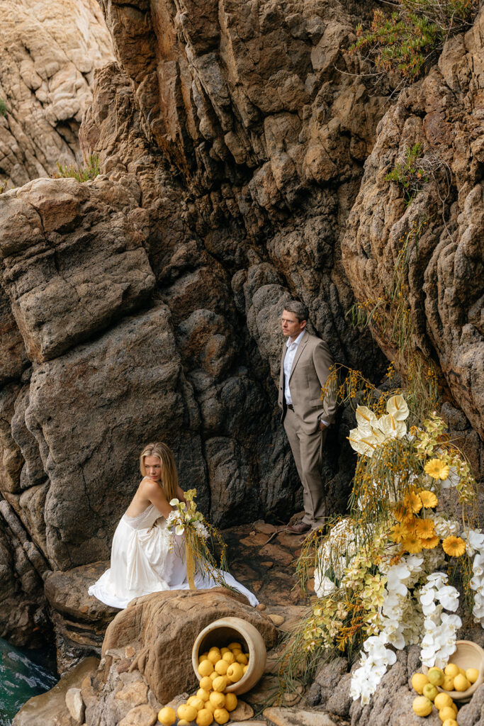 romantic destination wedding in italy