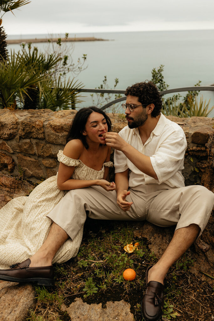 A Romantic Couples Session in Cefalù Italy | Estelle & Younes