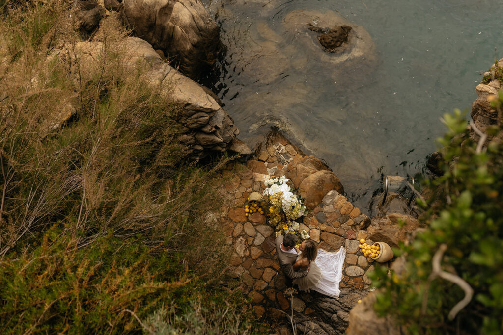 stunning bridal photos in italy